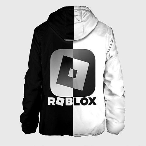 Мужская куртка Роблокс логотип / 3D-Белый – фото 2