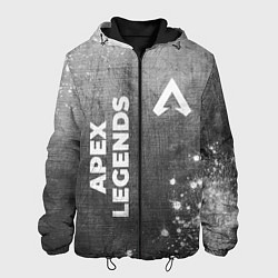 Куртка с капюшоном мужская Apex Legends - grey gradient вертикально, цвет: 3D-черный