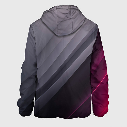 Мужская куртка Color black grey / 3D-Белый – фото 2