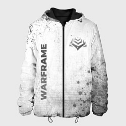 Мужская куртка Warframe - white gradient вертикально