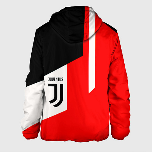 Мужская куртка Juventus sport geometry / 3D-Белый – фото 2