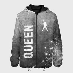 Мужская куртка Queen - grey gradient вертикально