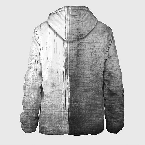 Мужская куртка The Offspring - grey gradient по-вертикали / 3D-Черный – фото 2