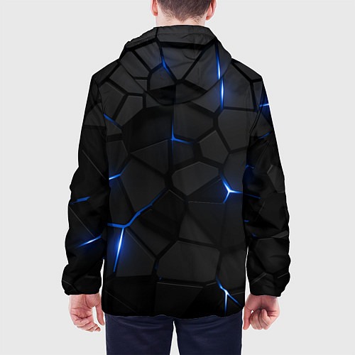 Мужская куртка Виннипег Джетс - НХЛ хоккей / 3D-Черный – фото 4
