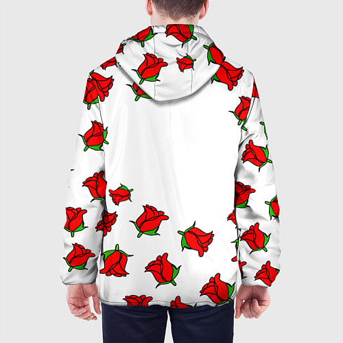 Мужская куртка Monster energy steel rose / 3D-Черный – фото 4