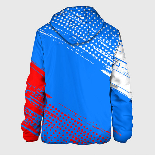 Мужская куртка Патриот - флаг / 3D-Белый – фото 2