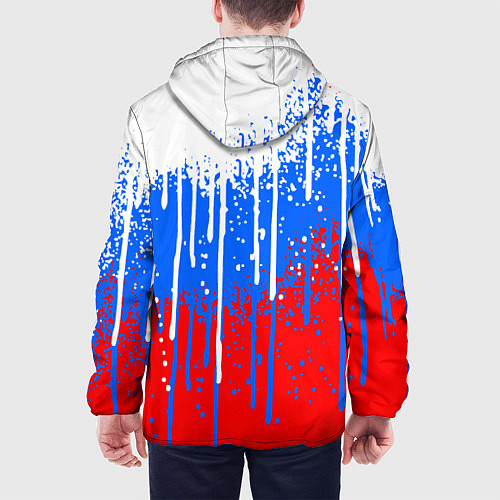 Мужская куртка Патриот - флаг / 3D-Черный – фото 4