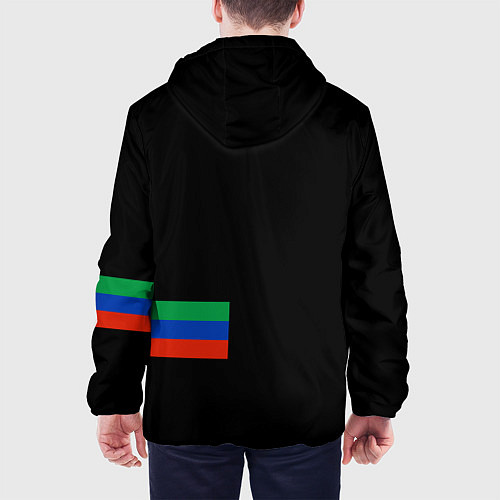 Мужская куртка Dagestan republic / 3D-Черный – фото 4