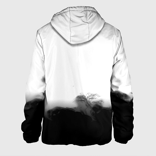 Мужская куртка Monster energy splash smoke / 3D-Белый – фото 2