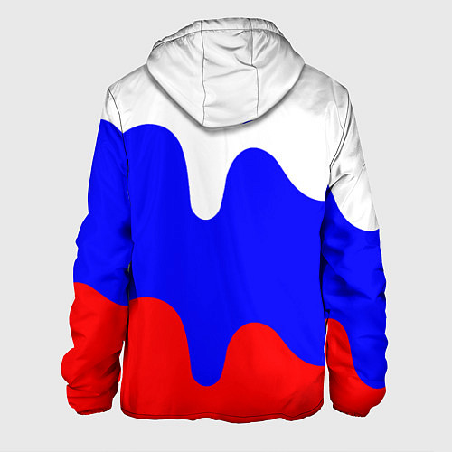 Мужская куртка Патриот - флаг / 3D-Белый – фото 2