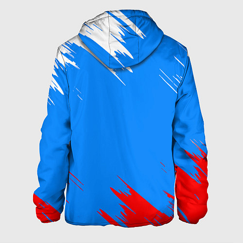 Мужская куртка Патриот Россия - флаг / 3D-Белый – фото 2