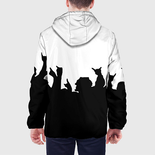 Мужская куртка Monster energy rock black / 3D-Черный – фото 4