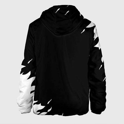 Мужская куртка Monster energy fire white / 3D-Белый – фото 2