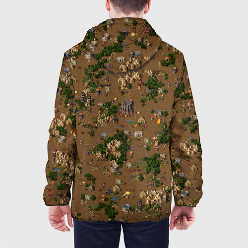 Мужская куртка Земли Данжа - Герои 3 / 3D-Черный – фото 4