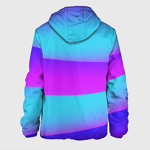 Мужская куртка Неоновый прилив / 3D-Белый – фото 2