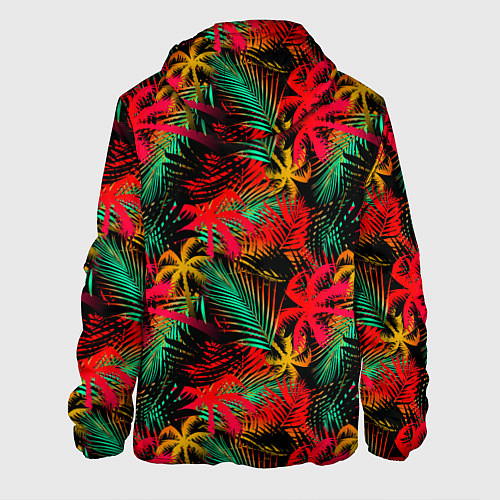 Мужская куртка Palm yellow red / 3D-Белый – фото 2