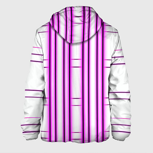 Мужская куртка Neon pink / 3D-Белый – фото 2