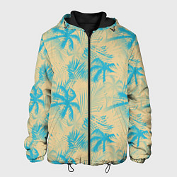 Мужская куртка Palm light blue beige
