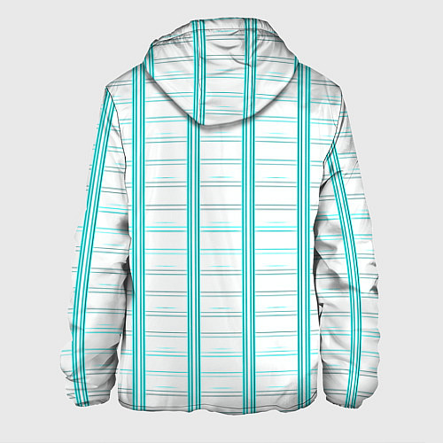 Мужская куртка Color white cage / 3D-Белый – фото 2