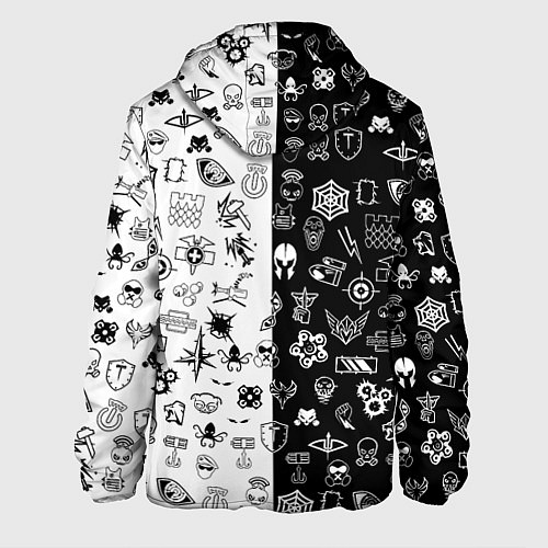 Мужская куртка Doom ачивки паттерн / 3D-Белый – фото 2