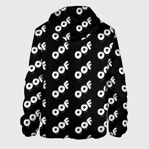Мужская куртка Doom off black / 3D-Белый – фото 2
