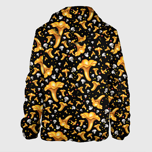 Мужская куртка Грибной дождик / 3D-Белый – фото 2