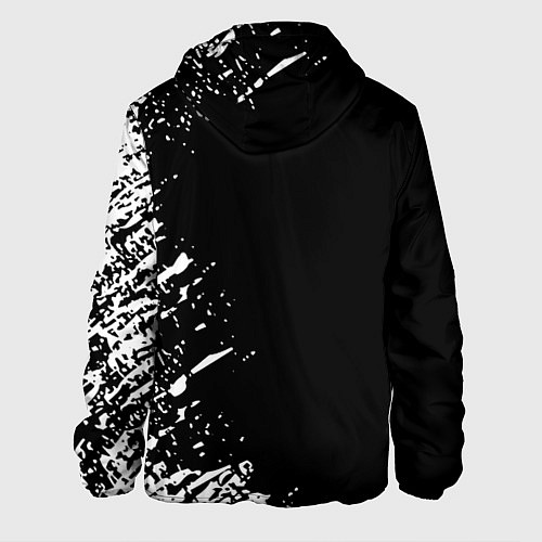 Мужская куртка Dayz брызги красок / 3D-Белый – фото 2