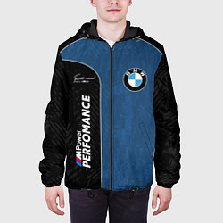 Куртка с капюшоном мужская BMW Performance Power, цвет: 3D-черный — фото 2