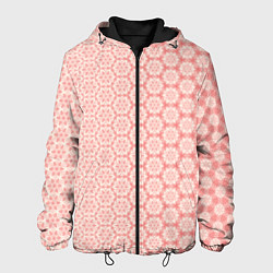 Мужская куртка Розовый узорчатый градиент