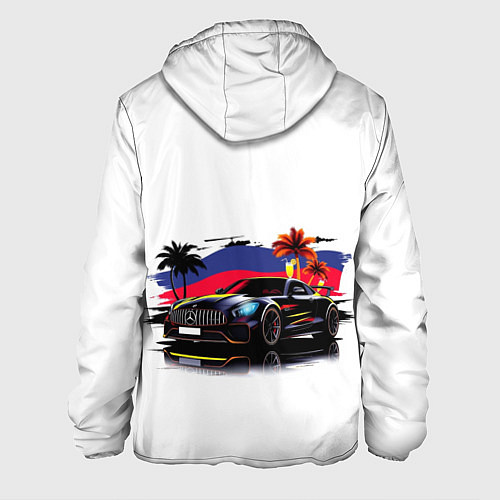 Мужская куртка Mercedes amg / 3D-Белый – фото 2