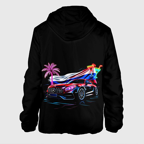 Мужская куртка Mercedes amg / 3D-Белый – фото 2