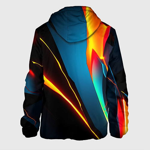 Мужская куртка Multicoloured neon / 3D-Белый – фото 2