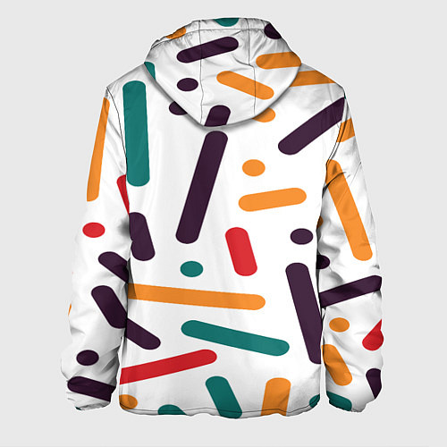 Мужская куртка Oval oil / 3D-Белый – фото 2