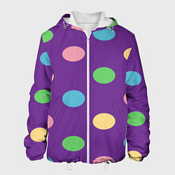 Куртка с капюшоном мужская Radius color, цвет: 3D-белый