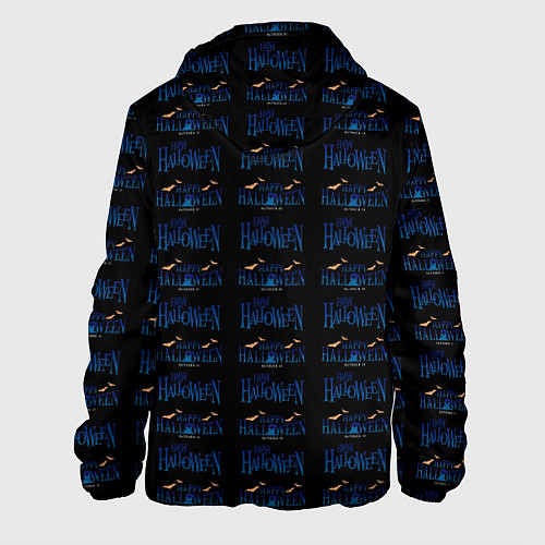 Мужская куртка Happy halloween pattern / 3D-Белый – фото 2