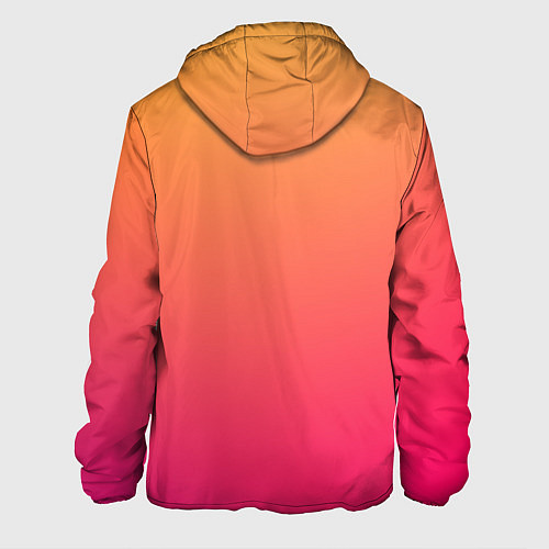 Мужская куртка Color orange pink / 3D-Белый – фото 2