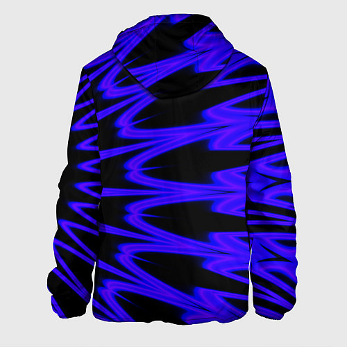 Мужская куртка Color neon blue / 3D-Белый – фото 2