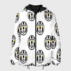 Куртка с капюшоном мужская Juventus Pattern, цвет: 3D-черный