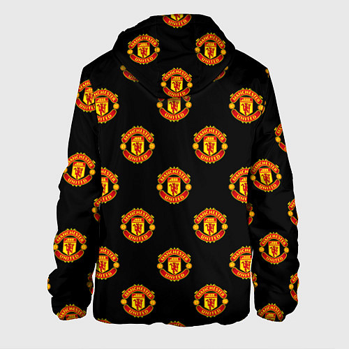 Мужская куртка Manchester United Pattern / 3D-Белый – фото 2