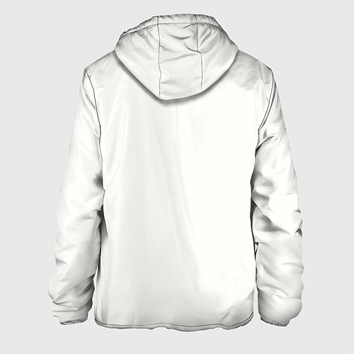 Мужская куртка Акварель / 3D-Белый – фото 2