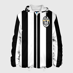Куртка с капюшоном мужская Juventus: Tevez, цвет: 3D-белый