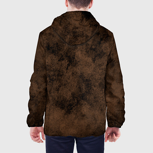 Мужская куртка Взгляд льва / 3D-Черный – фото 4