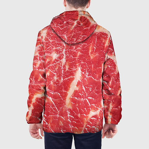 Мужская куртка Мясо / 3D-Черный – фото 4