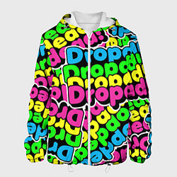 Куртка с капюшоном мужская Drop Dead: Acid Pattern, цвет: 3D-белый