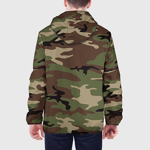 Мужская куртка Униформа дембеля / 3D-Черный – фото 4