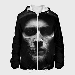 Куртка с капюшоном мужская Sons Of Anarchy, цвет: 3D-белый