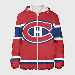 Куртка с капюшоном мужская Montreal Canadiens, цвет: 3D-белый