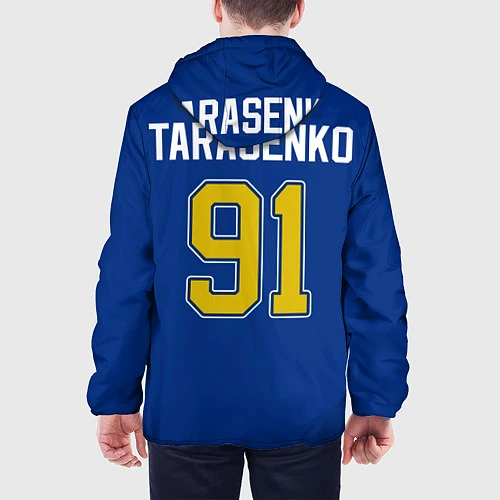 Мужская куртка St Louis Blues: Tarasenko 91 / 3D-Черный – фото 4