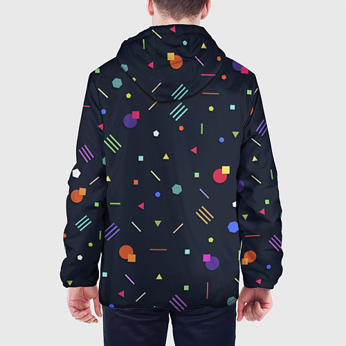 Мужская куртка Clublife Geometry / 3D-Черный – фото 4