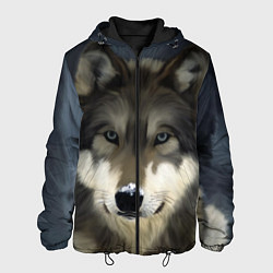 Мужская куртка Зимний волк